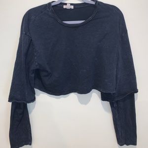 Urban Outfitters long sleeve crop top